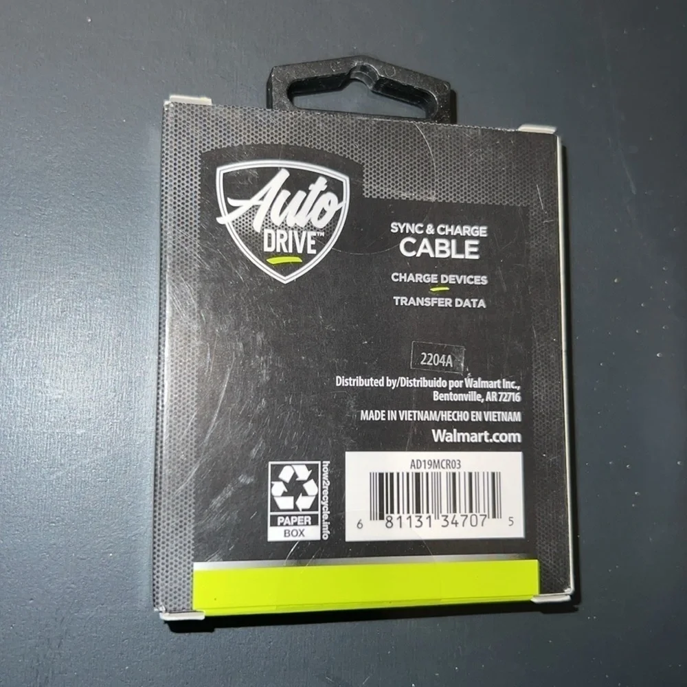 Micro USB charger